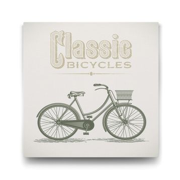 Tabloshop Klasik Bisiklet 90x90 cm Tablo