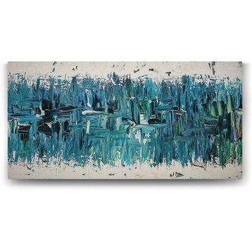 Tabloshop Mavinin Tonları 160x80 cm Tablo