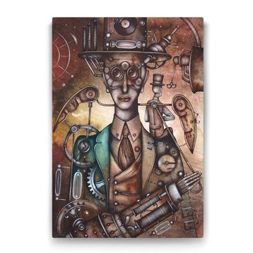 Tabloshop Mekanik Adam 100x140 cm Tablo