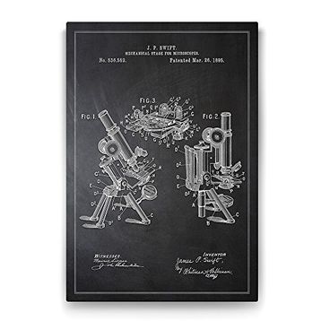 Tabloshop Mikroskop Patent 100x140 cm Tablo