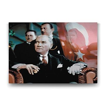 Tabloshop Mustafa Kemal Atatürk 60x40 cm Tablo