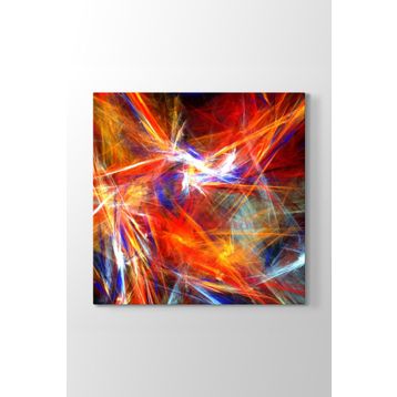 Tabloshop Neon Çizgiler 40x40 cm Tablo
