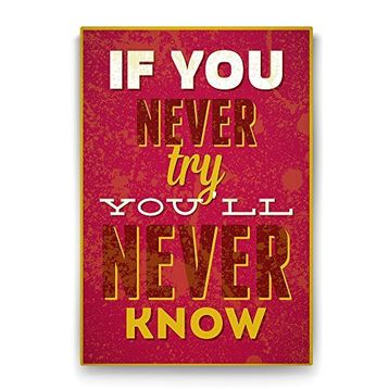 Tabloshop Never Know 50x75 cm Tablo