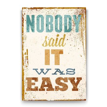 Tabloshop No Body Said 50x75 cm Tablo