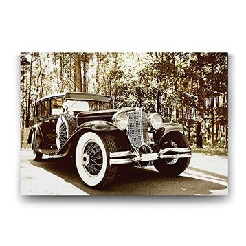 Tabloshop Nostaljik Araba 60x40 cm Tablo