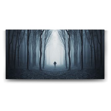 Tabloshop Ormanda Yalnızlık 160x80 cm Tablo