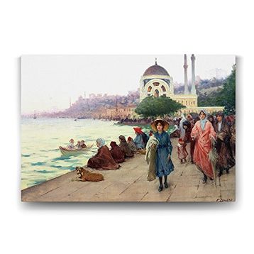 Tabloshop Ortaköy Sahili 125x80 cm Tablo