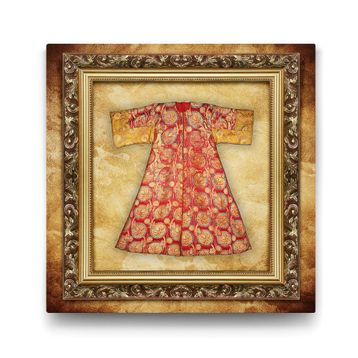 Tabloshop Osmanlı Padişah Kaftanı 100x100 cm Tablo