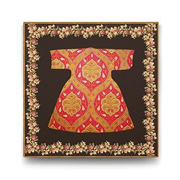 Tabloshop Osmanlı Padişah Kaftanı 100x100 cm Tablo