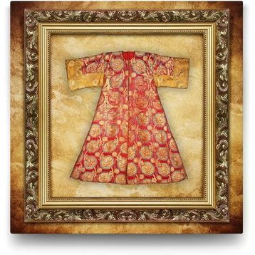 Tabloshop Osmanlı Padişah Kaftanı 50x50 cm Tablo