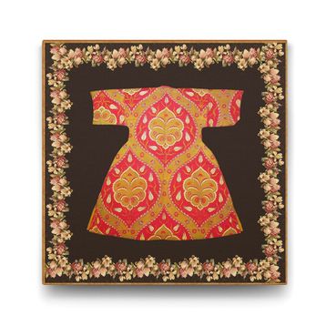 Tabloshop Osmanlı Padişah Kaftanı 90x90 cm Tablo