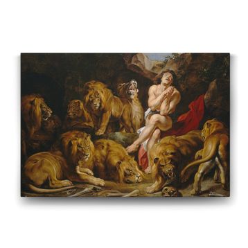 Tabloshop Peter Paul Rubens Lions 45x30 cm Tablo