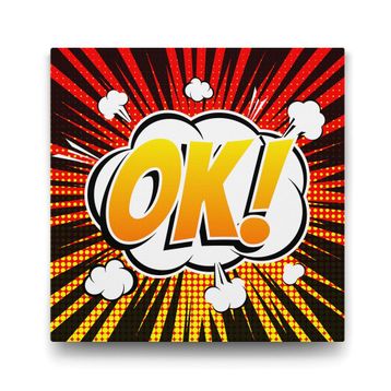 Tabloshop Popart Tamam 100x100 cm Tablo