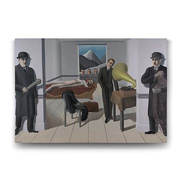 Tabloshop Rene Magritte The Menaced Assassin 60x40 cm Tablo