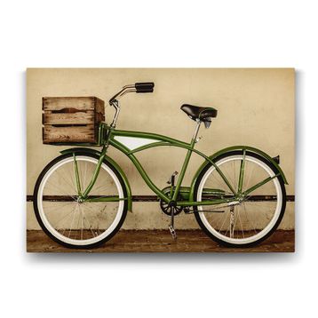 Tabloshop Sandıklı Bisiklet 100x70 cm Tablo