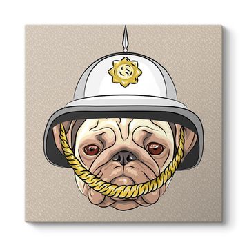 Tabloshop Şerif Bulldog 60x60cm Tablosu