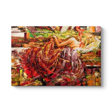 Tabloshop Sleeping Girl Drawn Kanvas Tablo