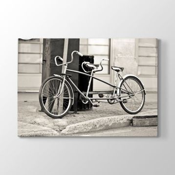 Tabloshop Tandem Bisiklet 45x30 cm Tablosu