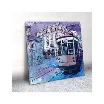 Tabloshop Tramvay Kanvas Tablo