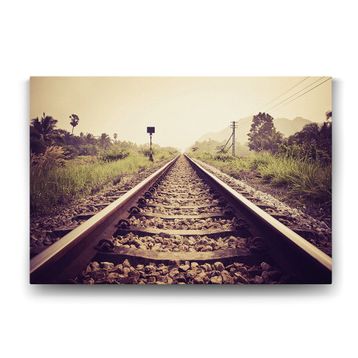 Tabloshop Tren Rayı 60x40 cm Tablo