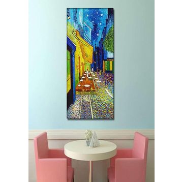 Tabloshop Vincent Van Gogh Terrasse de Cafe 30x45 cm Tablo