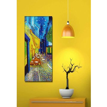Tabloshop Vincent Van Gogh Terrasse de Cafe 30x45 cm Tablo