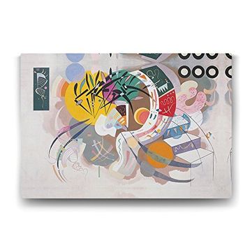Tabloshop Wassily Kandinsky Dominant Curve 45x30 cm Tablo