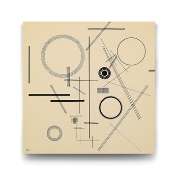 Tabloshop Wassily Kandinsky Ohne Titel 90x90 cm Tablo