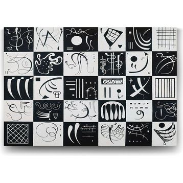 Tabloshop Wassily Kandinsky Thirty 90x60 cm Tablo