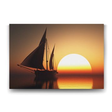 Tabloshop Yelkenli Gemi 60x40 cm Tablo
