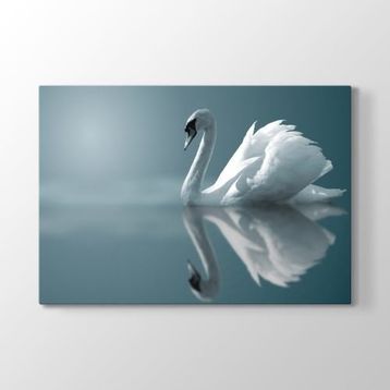 Tabloshop Zarif Kuğu 90x60 cm Tablo