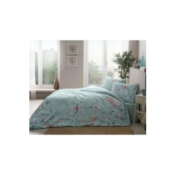 Taç 3464 Ranforce Julian Çift Kişilik Mint Nevresim Takımı