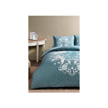 Taç 3464 Ranforce Sonya Mint Çift Kişilik Nevresim Takımı