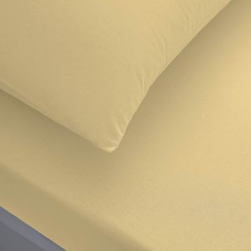 Taç 60121698 Sarı Tek Kişilik Düz Boya Fitted Çarşaf
