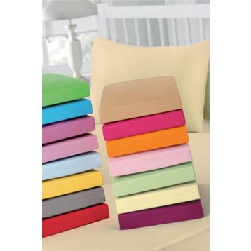 Taç 60121698 Sarı Tek Kişilik Düz Boya Fitted Çarşaf