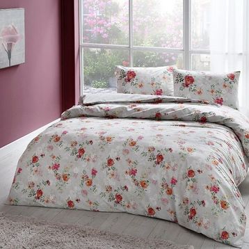 Taç 60191055 Ranforce Carmela Krem Çift Kişilik Nevresim Takımı