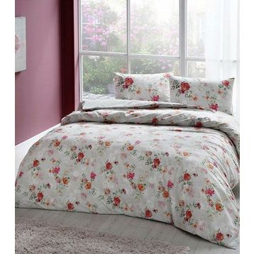 Taç 60191055 Ranforce Carmela Krem Çift Kişilik Nevresim Takımı