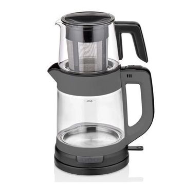 Taç 7864 Glassdem Gri Çay Makinesi