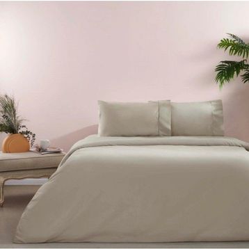 Taç Basic Vizon 200 x 200 cm Ranforce Çift Kişilik Nevresim Takımı