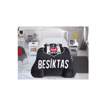 Taç Beşiktaş 1903 Logo Lisanslı Yeni Sezon Tek Kişilik Battaniye