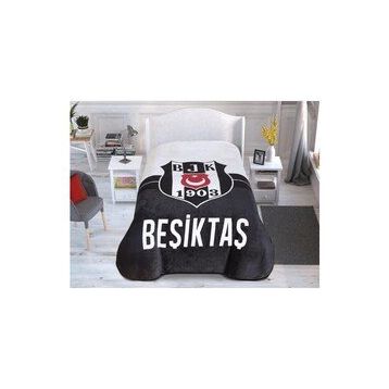 Taç Beşiktaş 1903 Logo Lisanslı Yeni Sezon Tek Kişilik Battaniye
