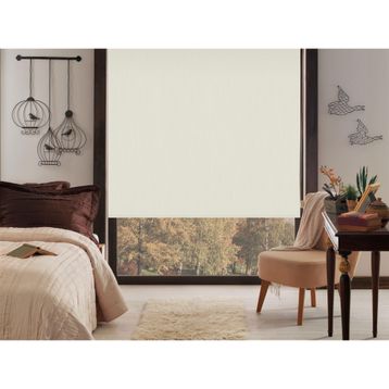 Taç Blackout Krem 120x200 cm Stor Perde