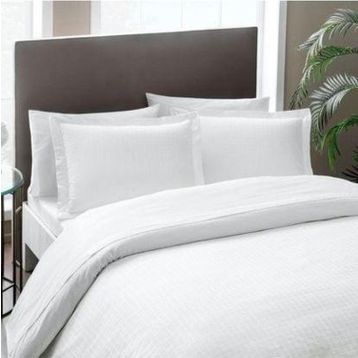 Taç Deluxe Harvey Beyaz Çift Kişilik Nevresim Takımı