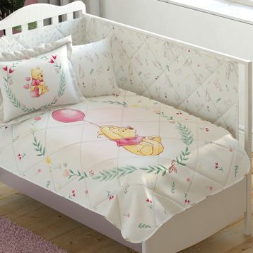 Taç Disney Winnie The Pooh Balloon Pamuk Lisanslı Baby Uyku Seti