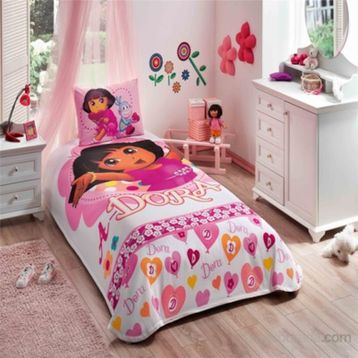 Taç Dora Adorable Lisanslı Tek Kişilik Pike Takımı