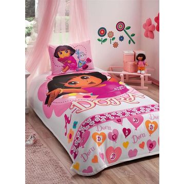 Taç Dora Adorable Tek Kişilik Pike Takımı