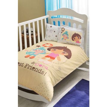 Taç Dora Best Friends Bebek Nevresim Takımı