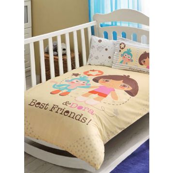 Taç Dora Best Friends Bebek Nevresim Takımı