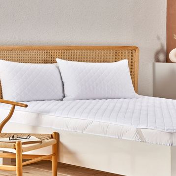 Taç Eco Care 120X200 Beyaz Tek Kişilik Yatak Alez
