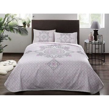 Taç Elegance Lila Tek Kişilik Pike Takım